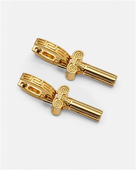 baby earrings versace|Versace earrings price.